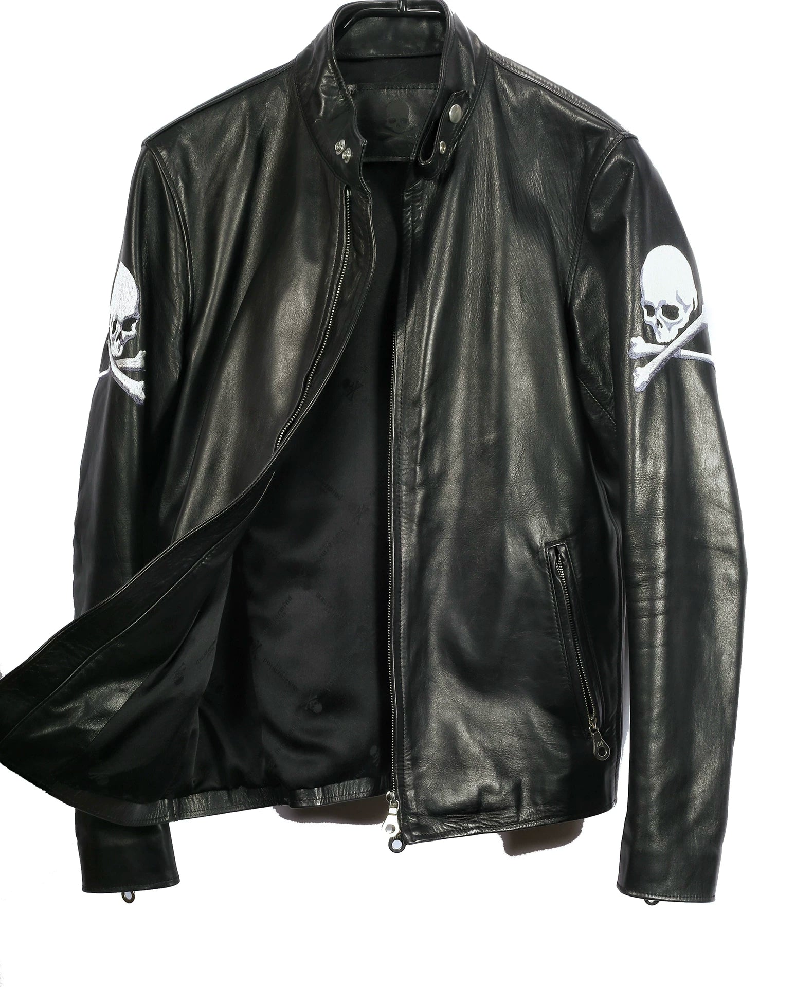 Mastermind Japan Embroidered Skull Leather Hiro Exile Pride Jacket