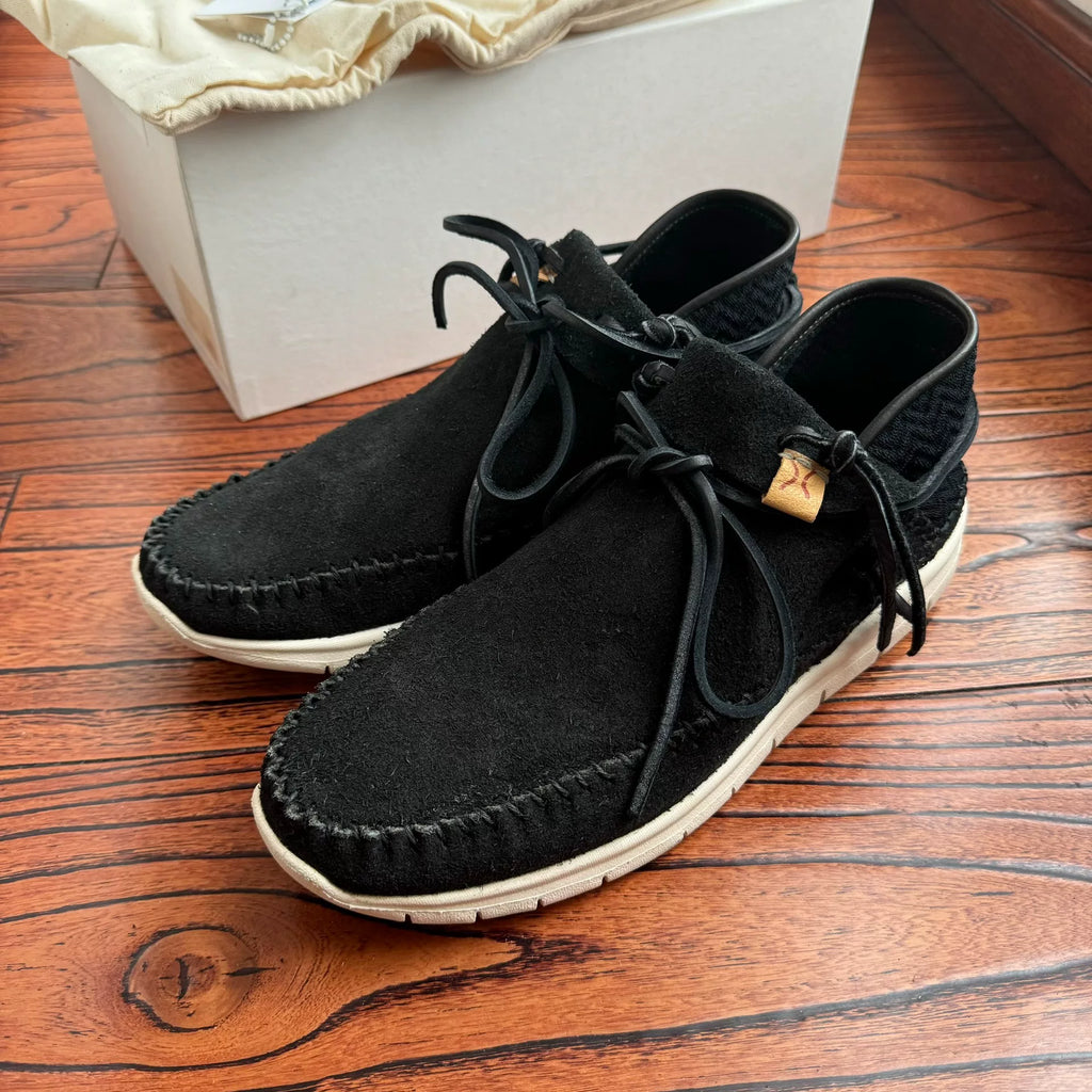 Visvim 17aw UTE MOC TRAINER FOLK (VEG SUEDE) Slip-on Casual Shoes