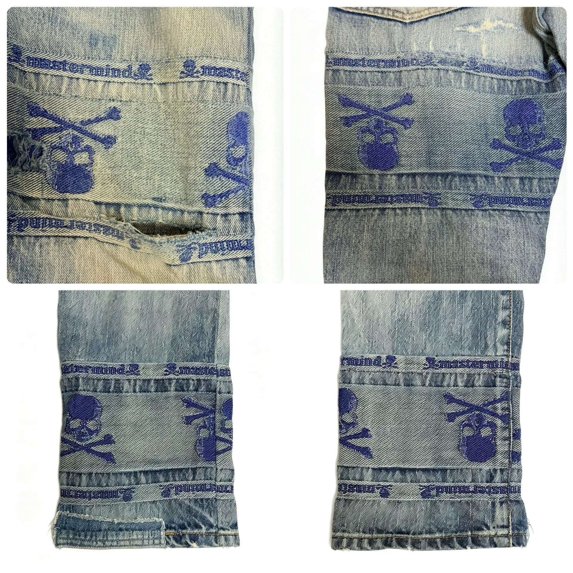 Mastermind Japan 12AW Mainline Blue 505 Jeans