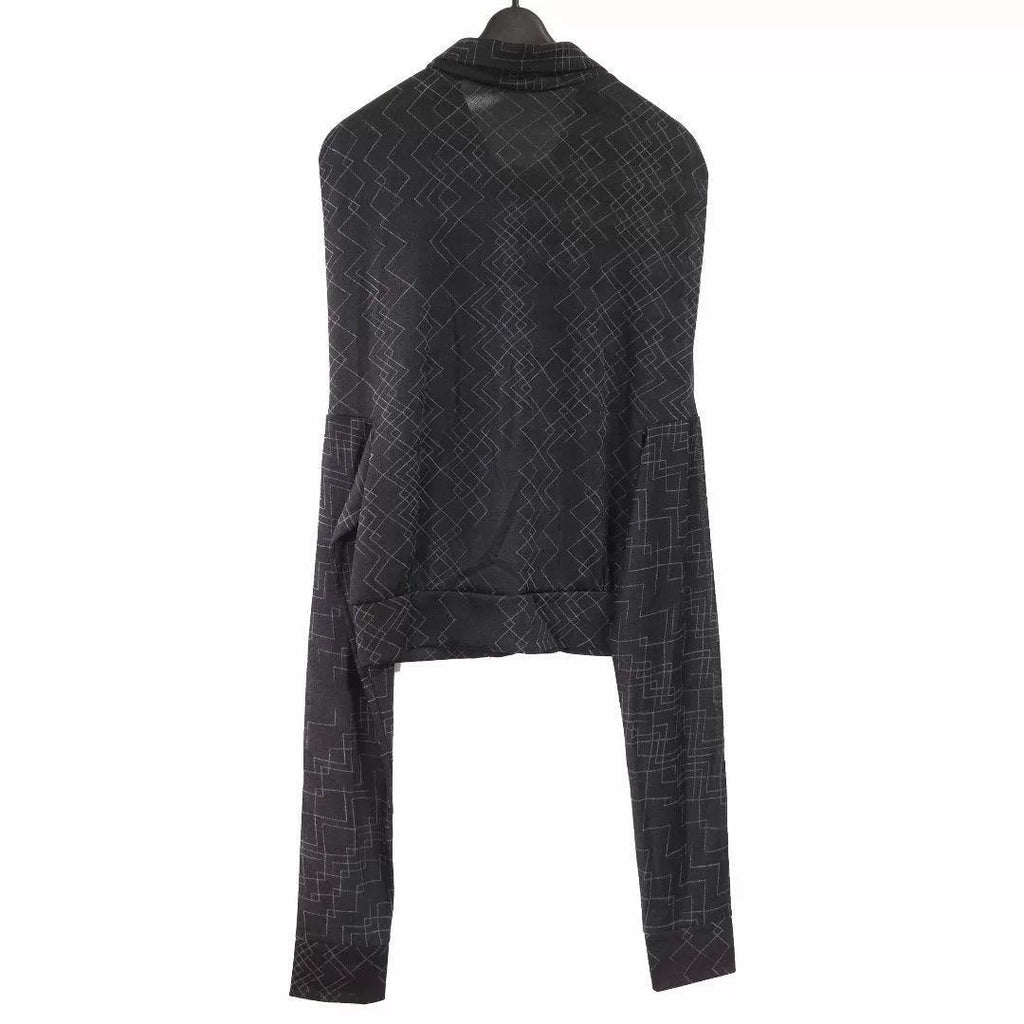 Yohji Yamamoto SS05 Long-Sleeve Mesh Shirt