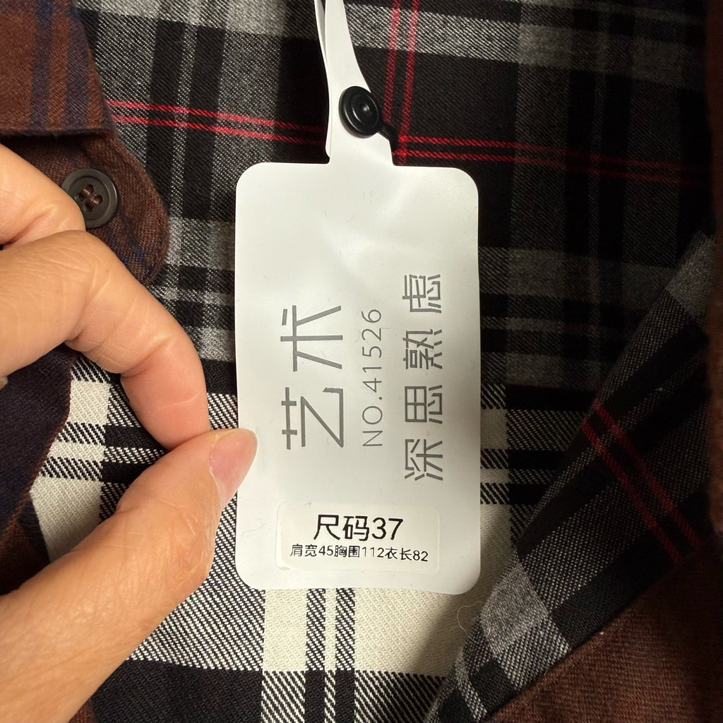 LOEWE Checkered Patchwork Shirt