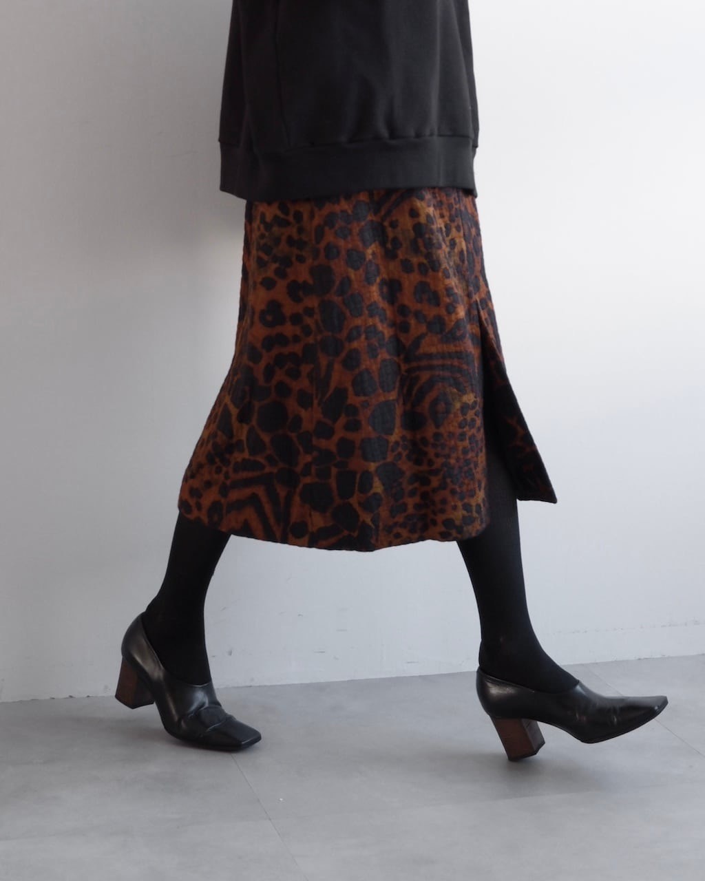 Dries Van Noten AW22 Jacquard Skirt