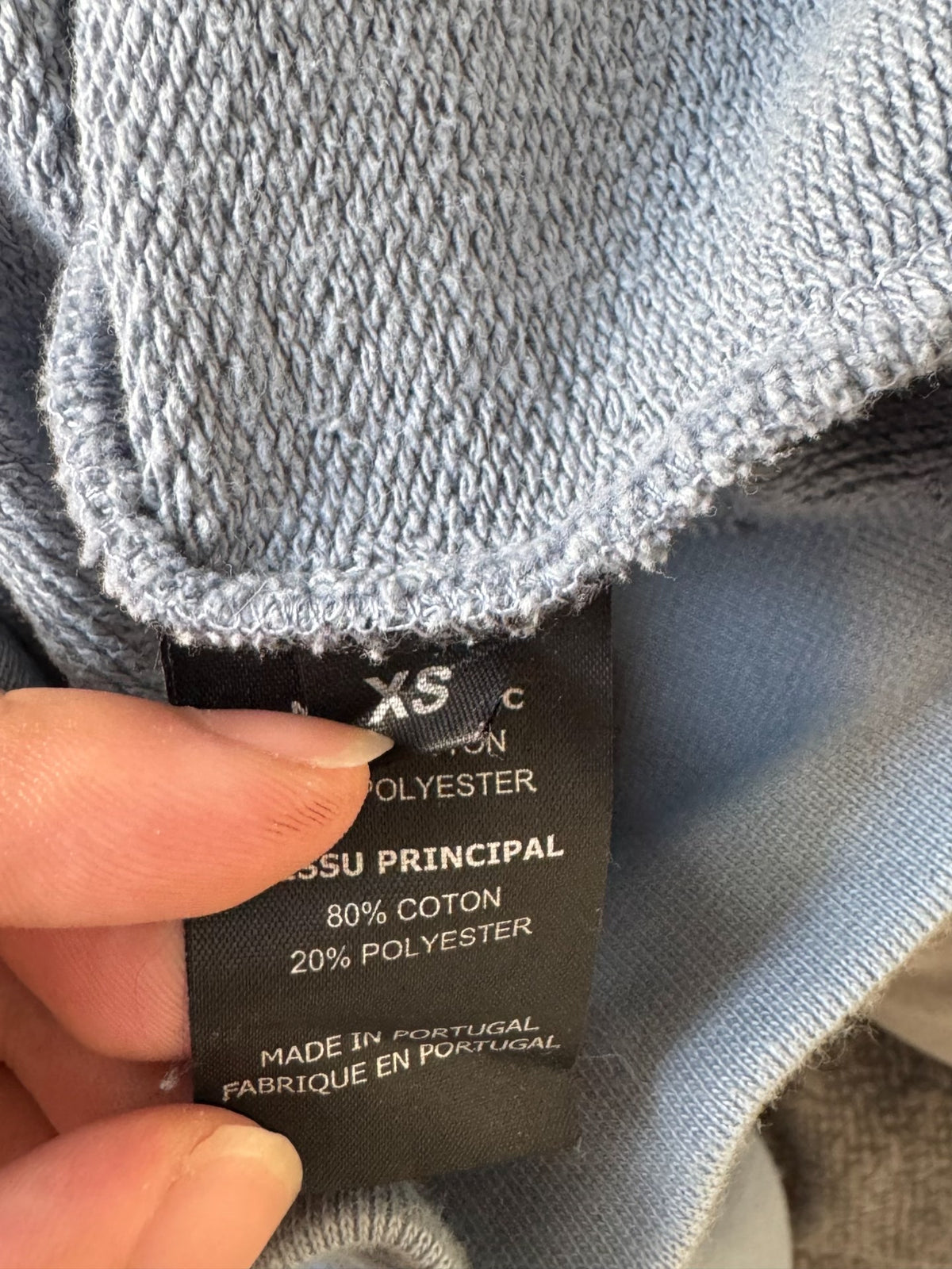 Vetements Blue Unicorn Hoodie