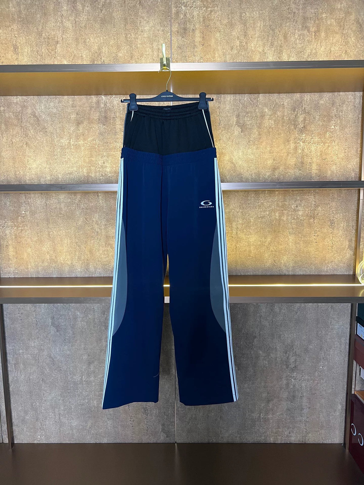 Balenciaga Double Waist Splice Trousers