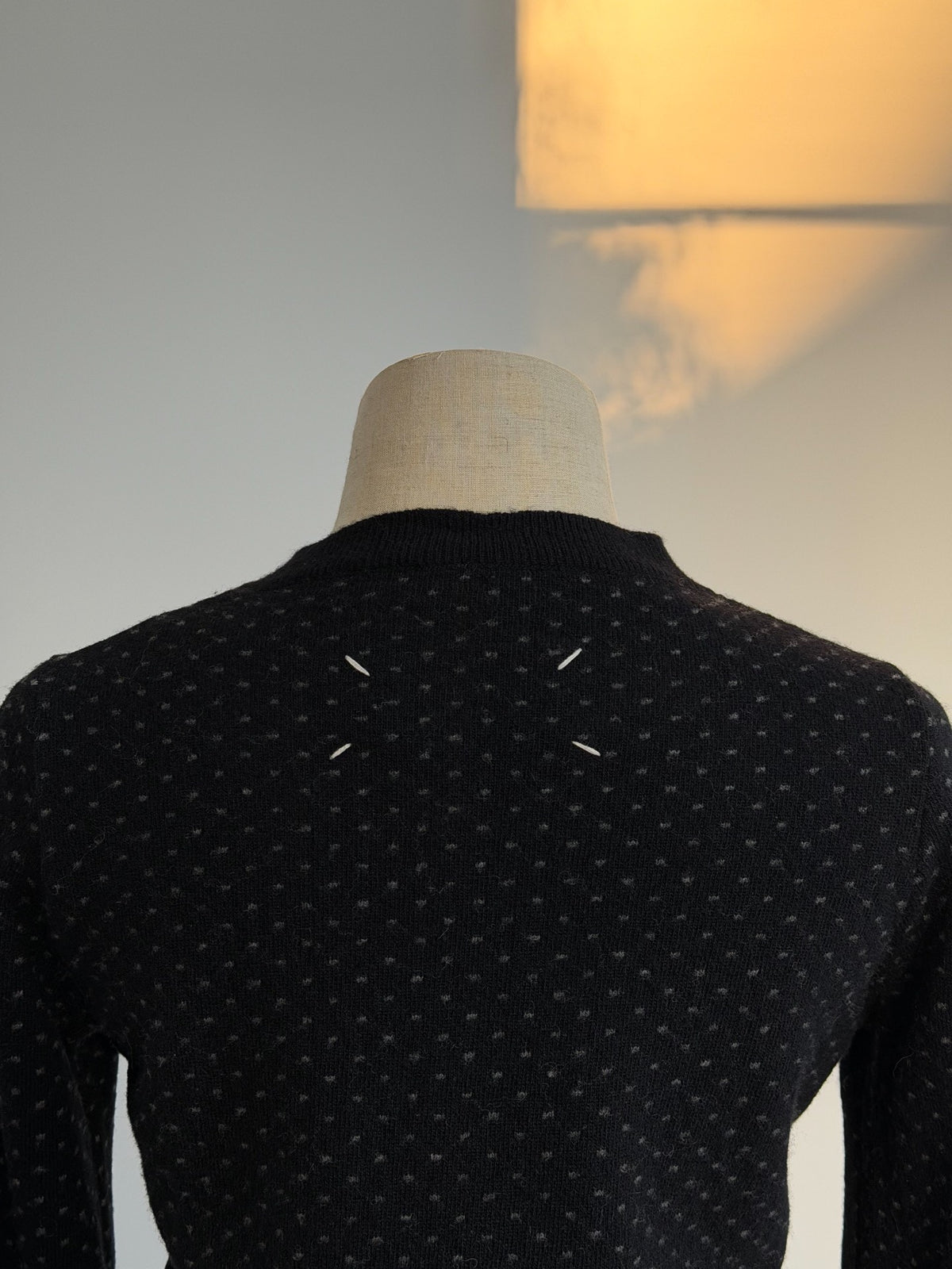 Maison Martin Margiela 1990s Polka Dot Wool Sweater