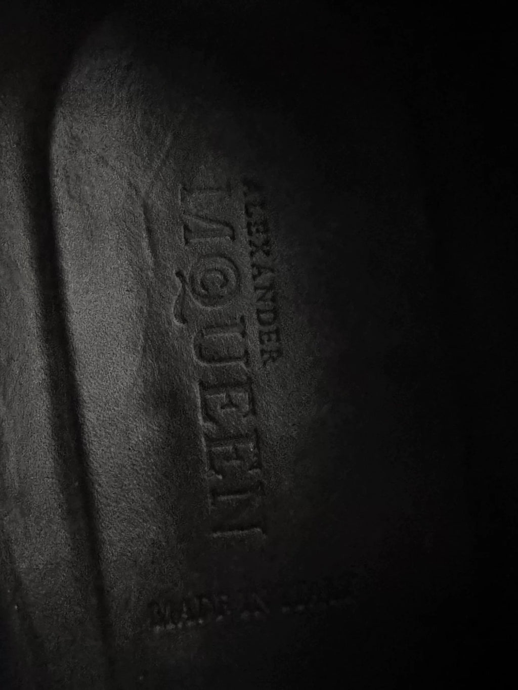 Alexander McQueen Suede Derby Shoes