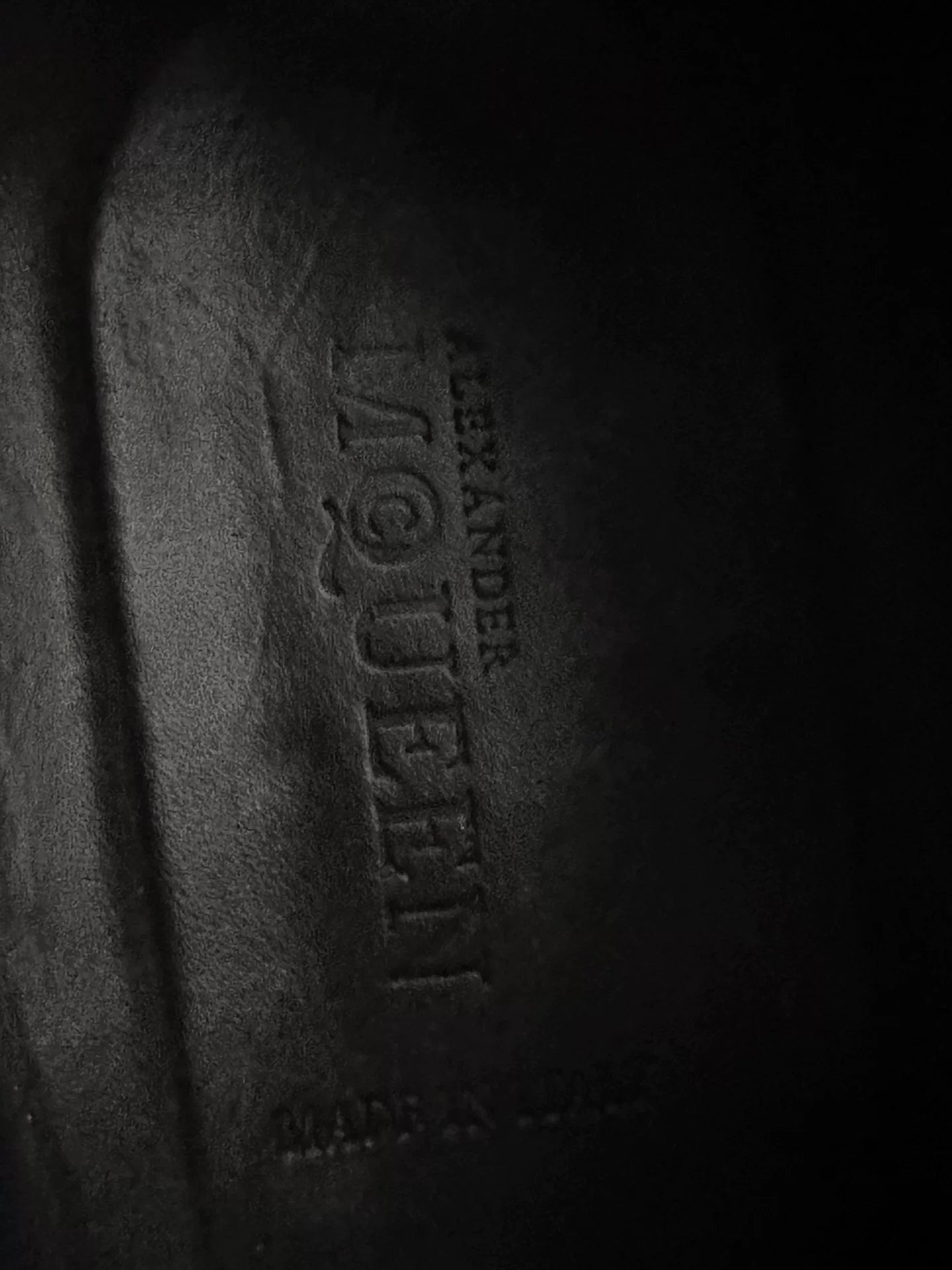 Alexander McQueen Suede Derby Shoes