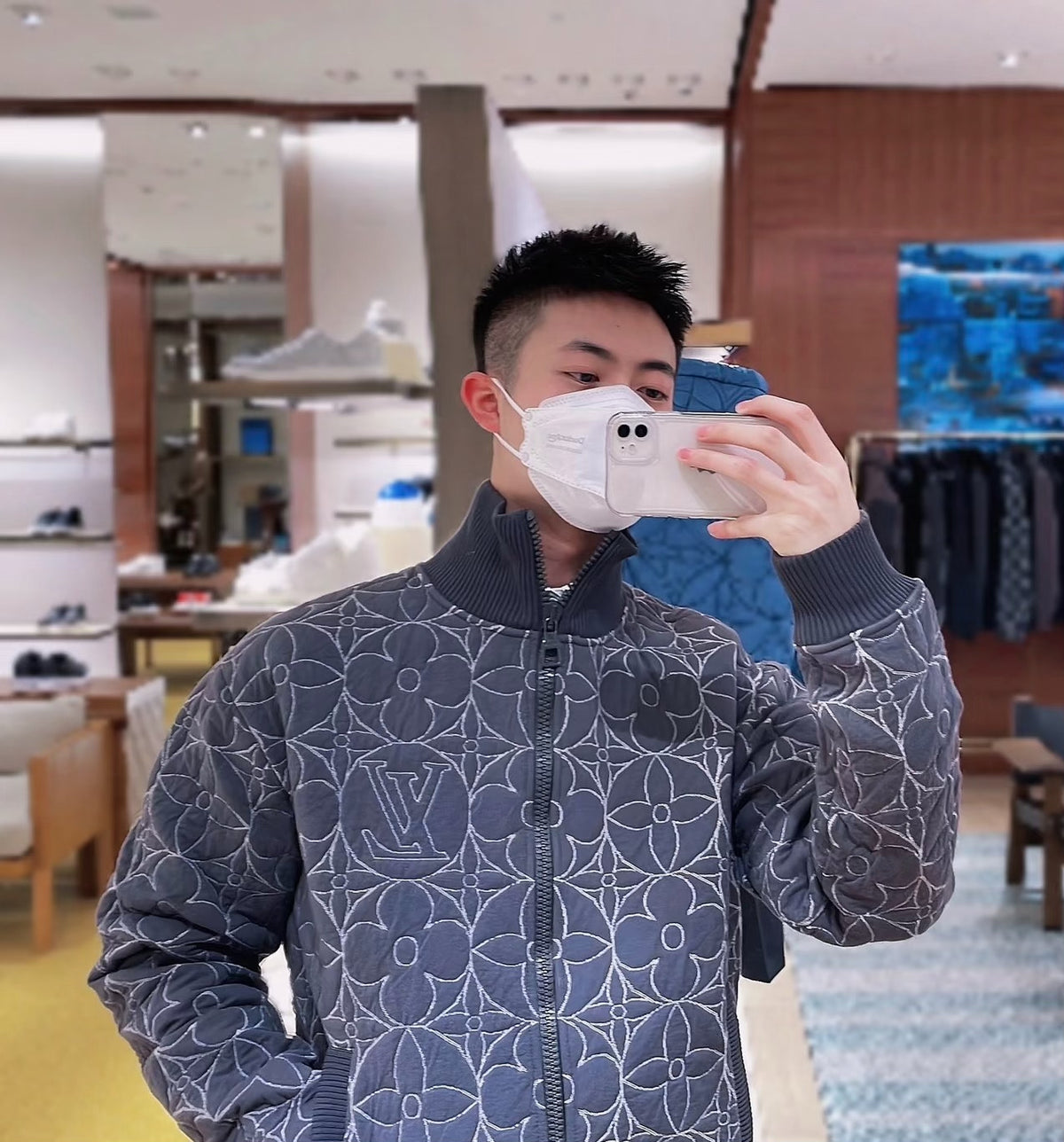 Louis Vuitton Garden Collection Embroidered Jacket