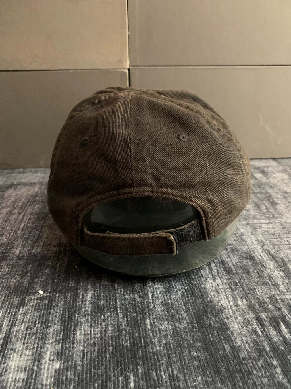 Balenciaga 22SS 3b Icon Distressed Logo Hat