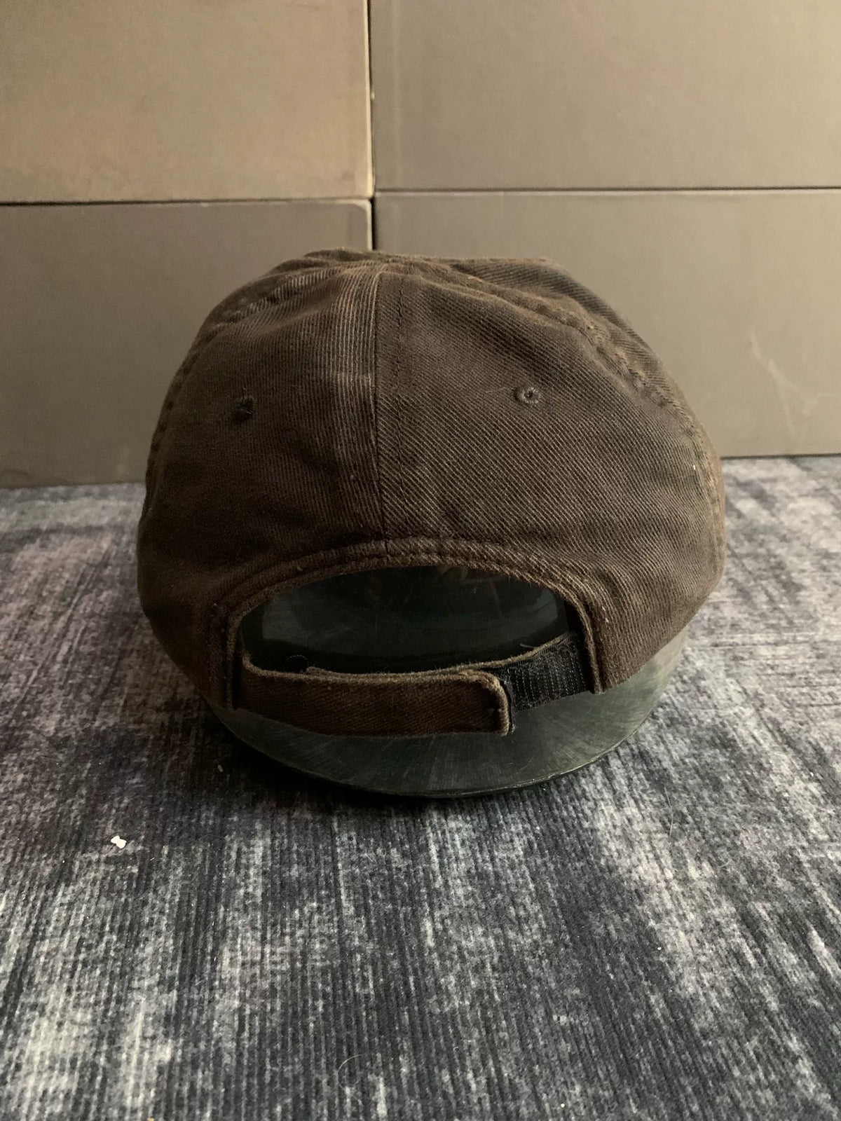 Balenciaga 22SS 3b Icon Distressed Logo Hat