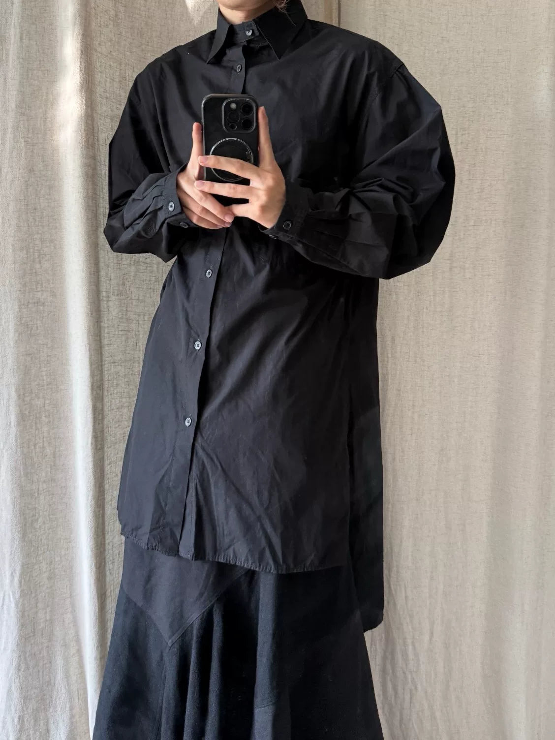 Yohji Yamamoto Tuxedo Shirt