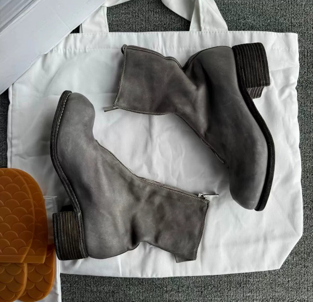 Guidi Pl2 Gray Boots
