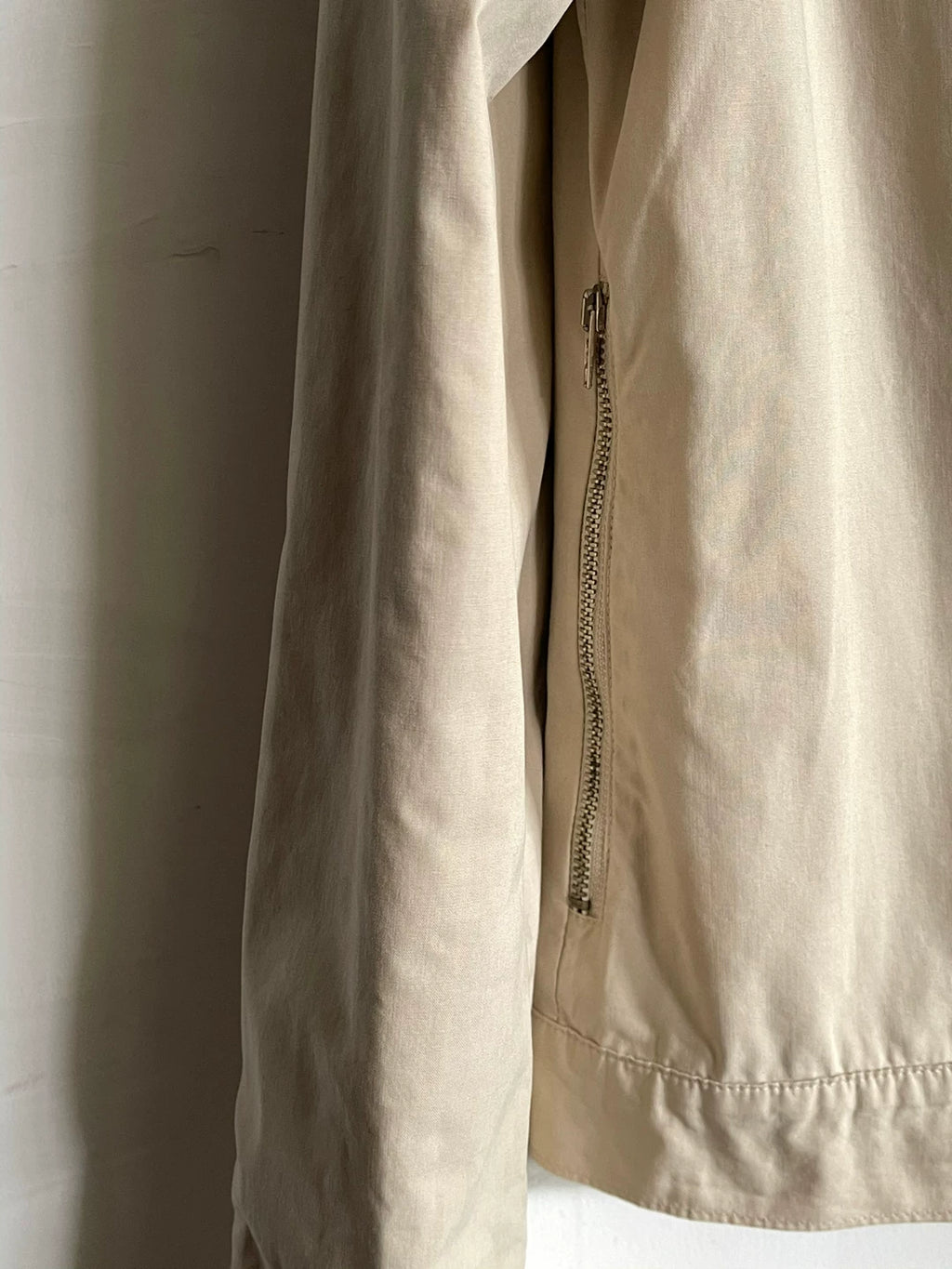 Helmut Lang SS96 Runway Collared Zip-Up Cotton Jacket