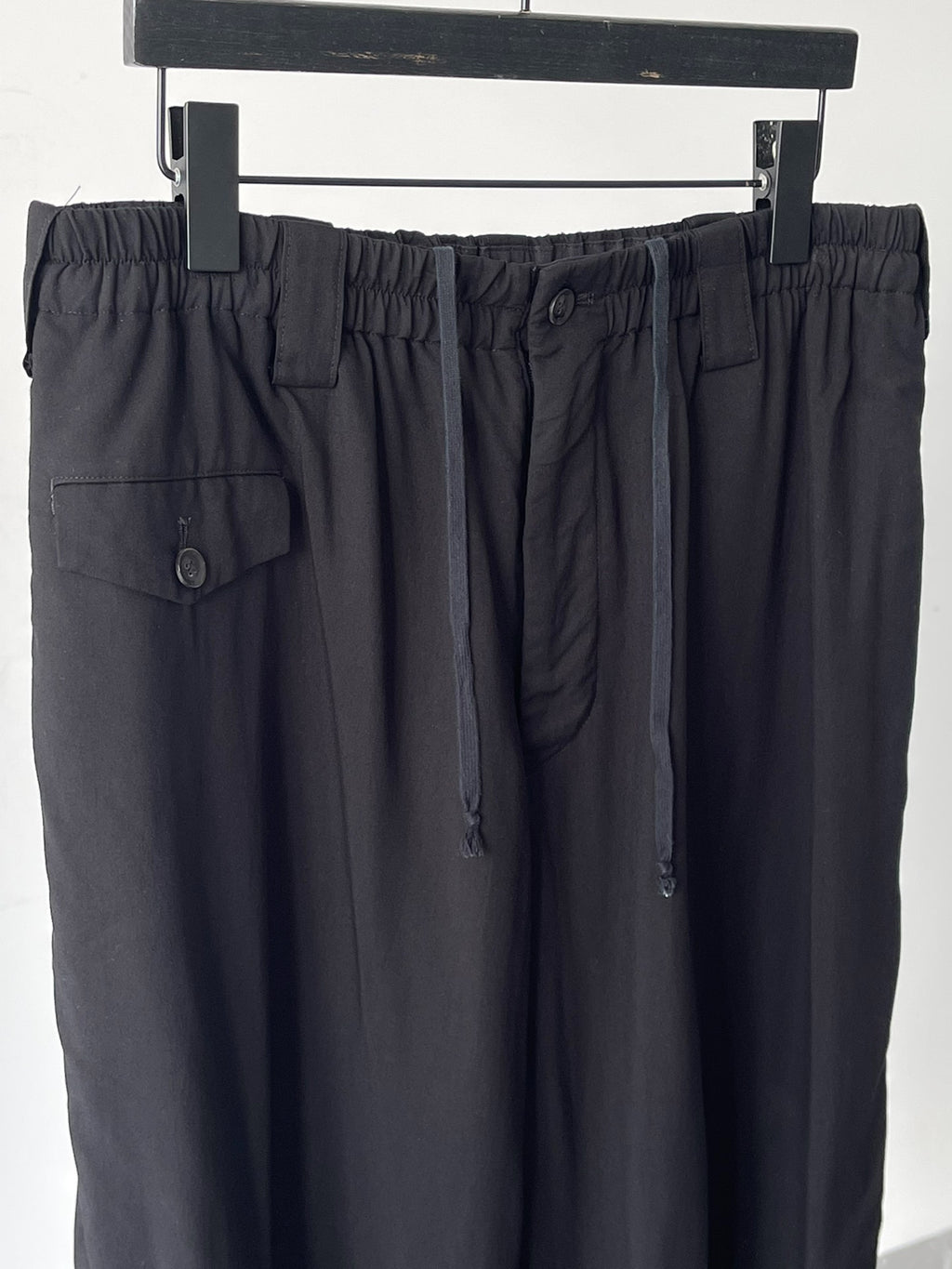 Yohji Yamamoto 16aw Pocket Drawstring Trousers