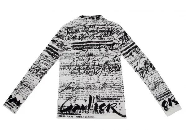Jean Paul Gaultier Vintage White Floral Top
