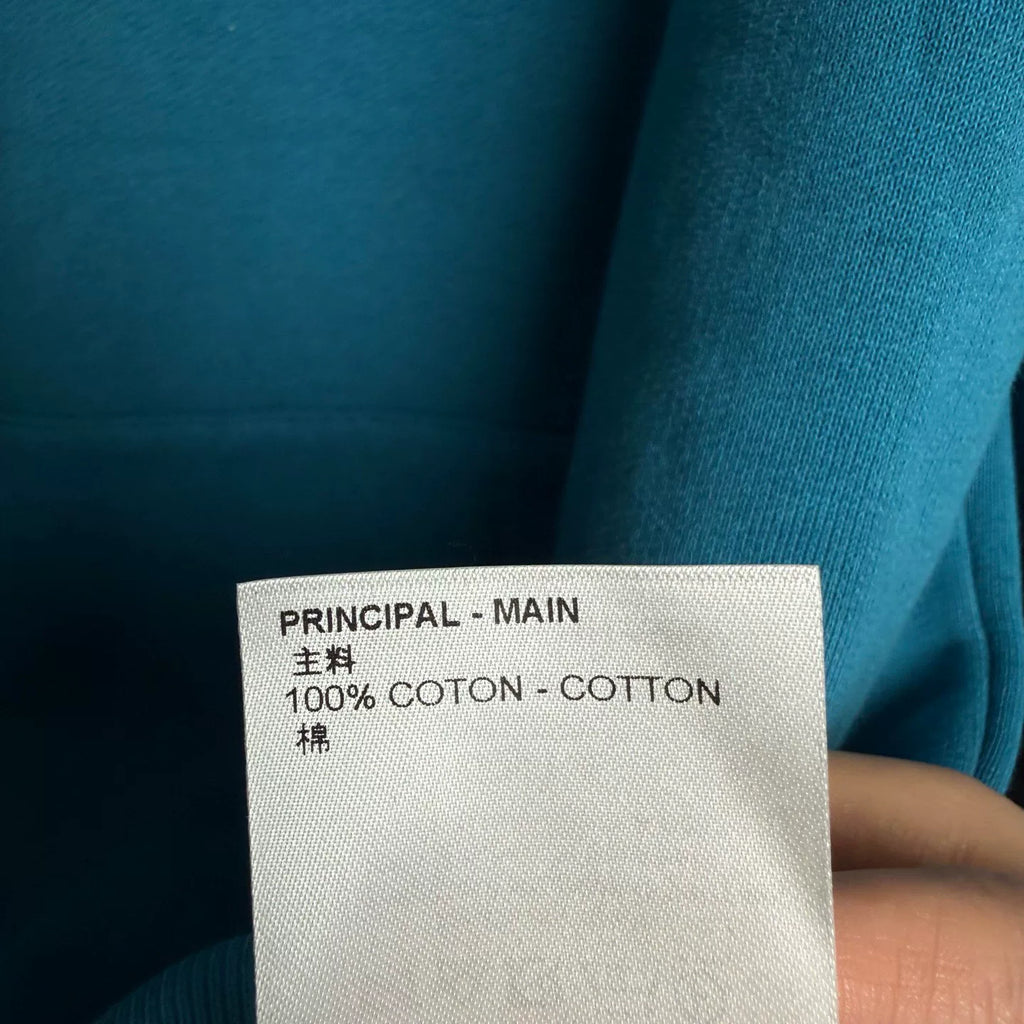 Louis Vuitton Lake Blue Pin Embroidered Hoodie