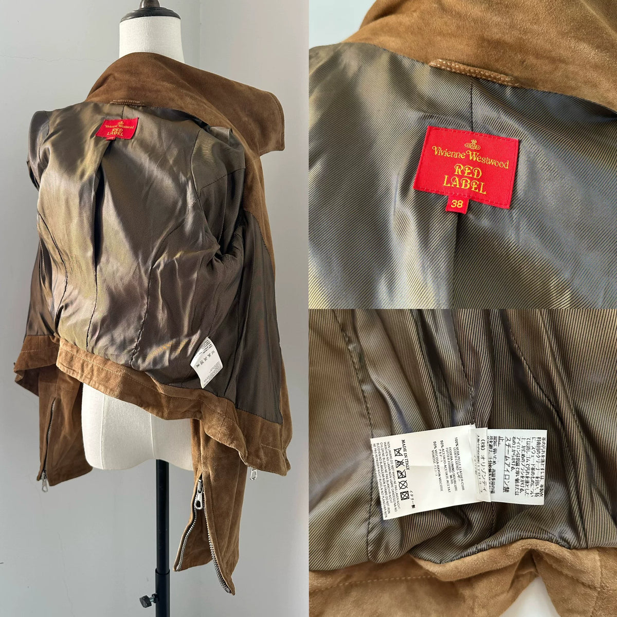 Vivienne Westwood Red Label Vintage Leather Jacket