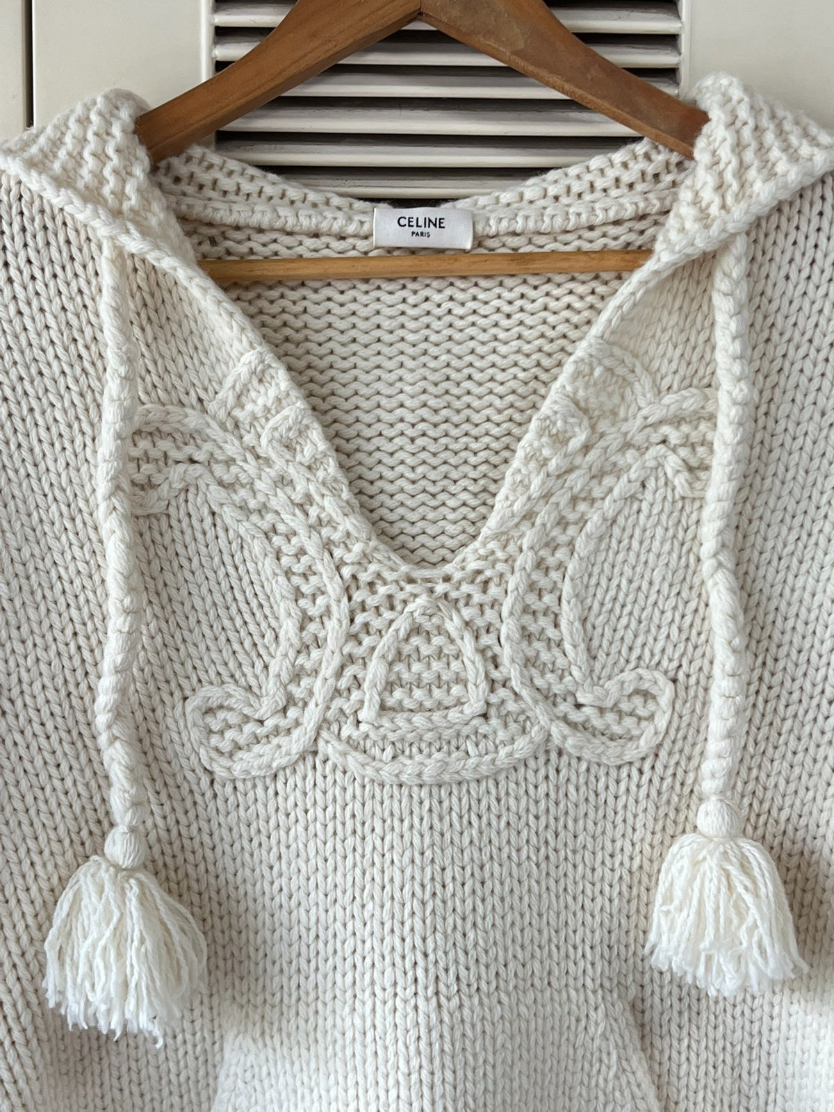 Celine Arc de Triomphe Hooded Sweater