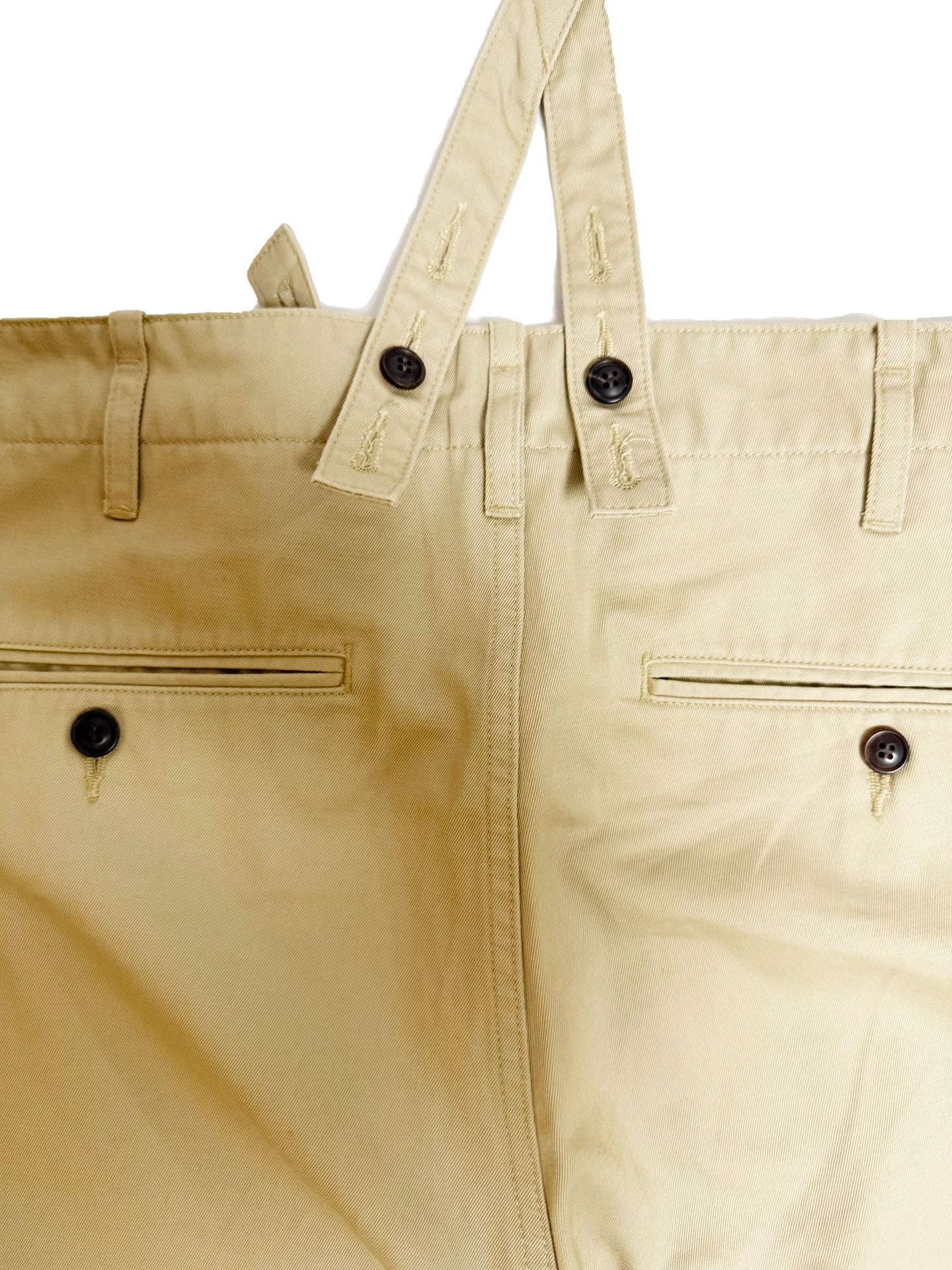 Visvim 21SS Jumbo Pastoral Braces Cotton Shorts