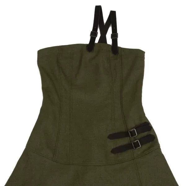 Jean Paul Gaultier Vintage Olive Green Dress