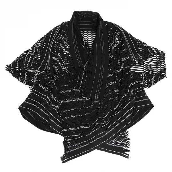 Issey Miyake Vintage Black Pleated Top