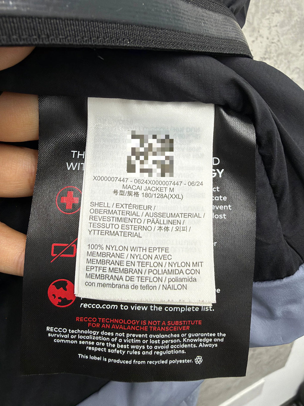 Arc'teryx MACAI GTX Down Jacket