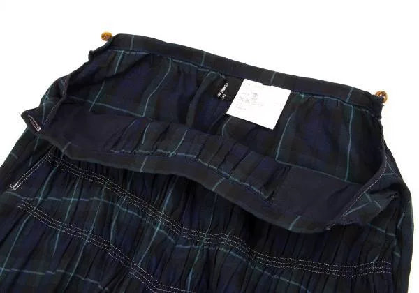 COMME des GARCONS Vintage Green Plaid Shorts