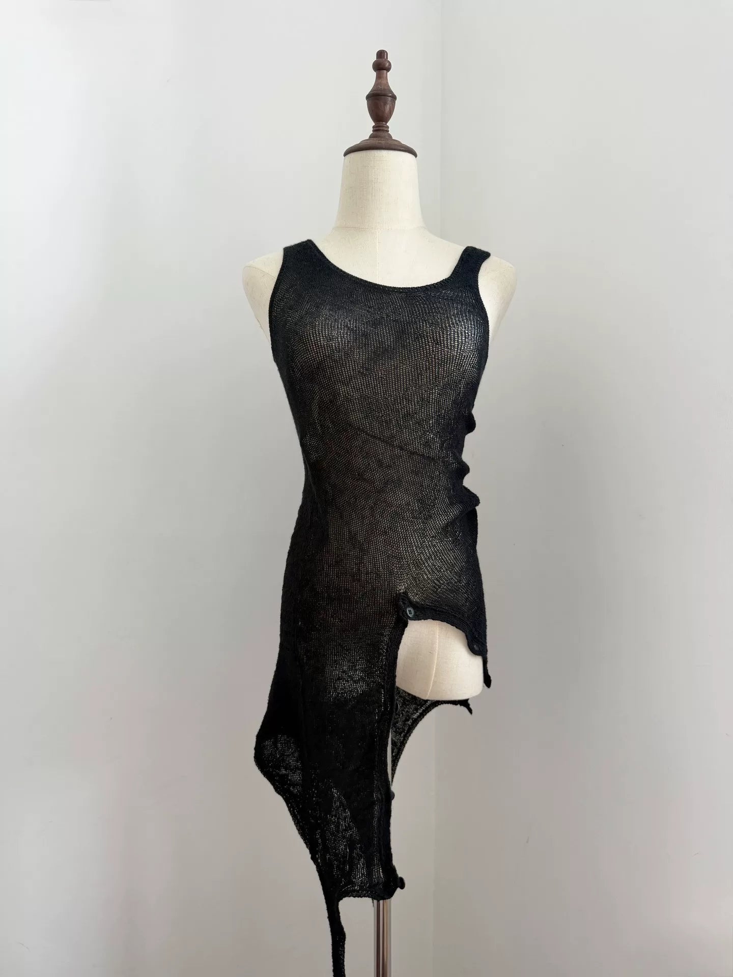 Yohji Yamamoto Y's Irregular Deformed Vest - Devines
