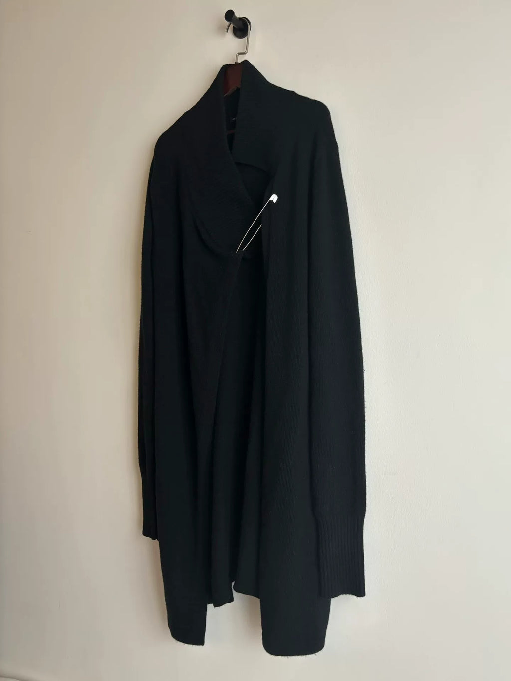 Ann Demeulemeester | Paperclip Wool Coat