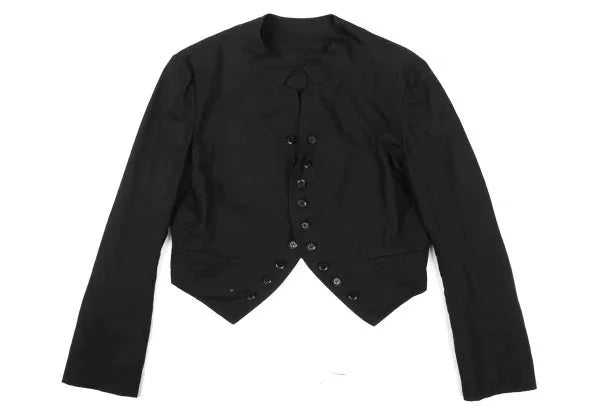 Yohji Yamamoto Black Multi-Button Jacket