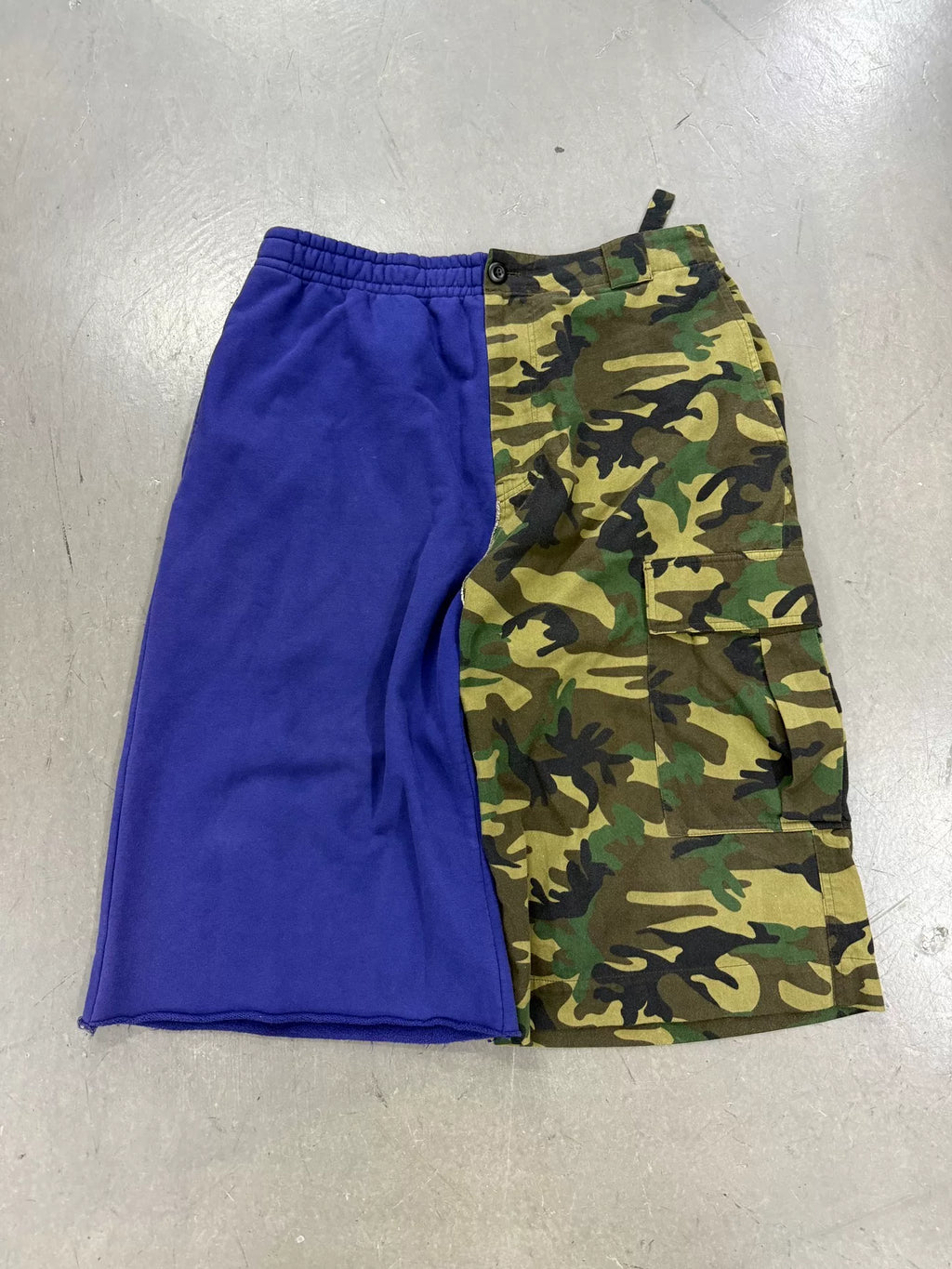 Balenciaga Camo Panel Shorts