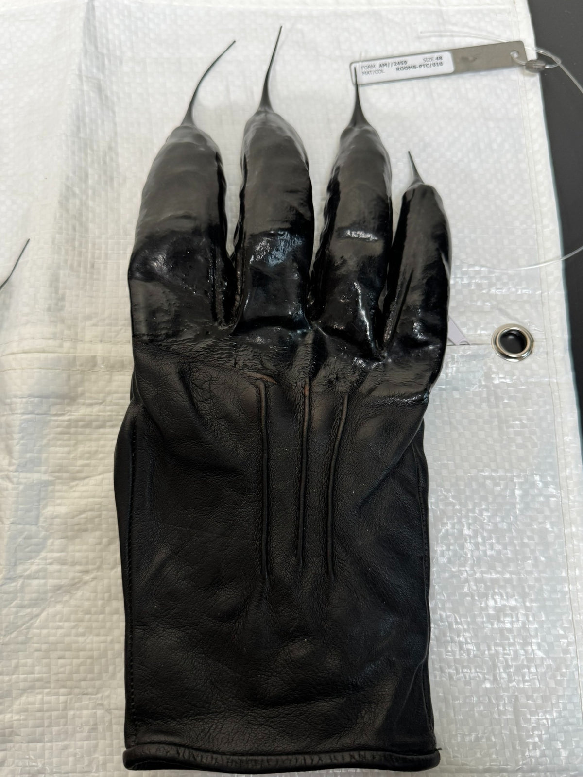 Carol Christian Poell AM/2459 Resin-Dipped Gloves