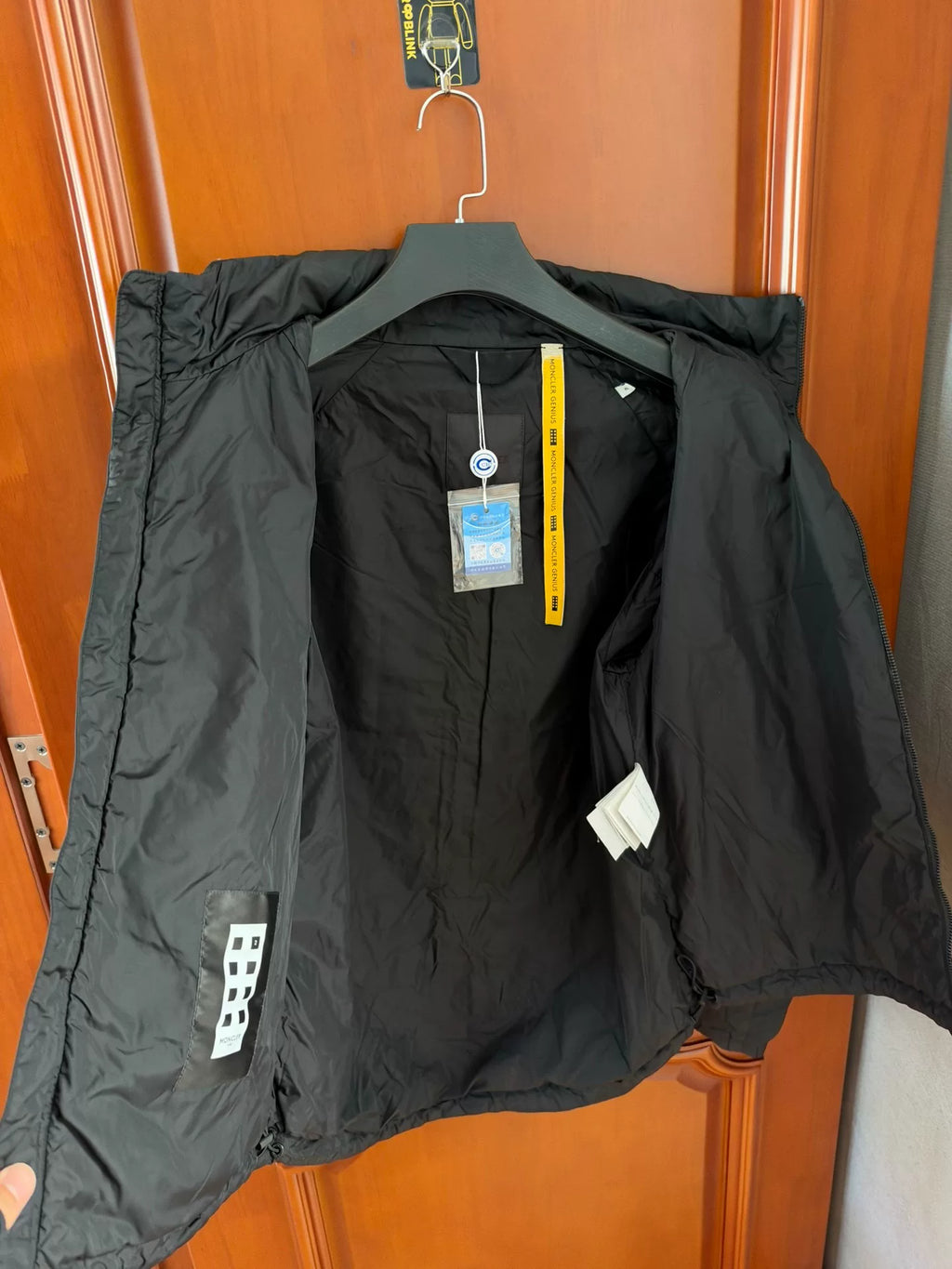 Moncler 1952 Genius Black Thin Down Jacket