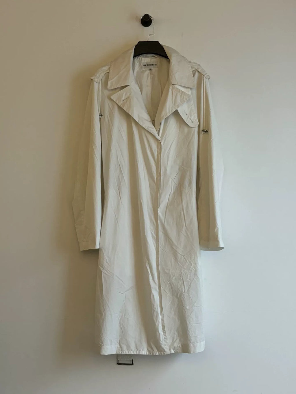 Ann Demeulemeester White Coat