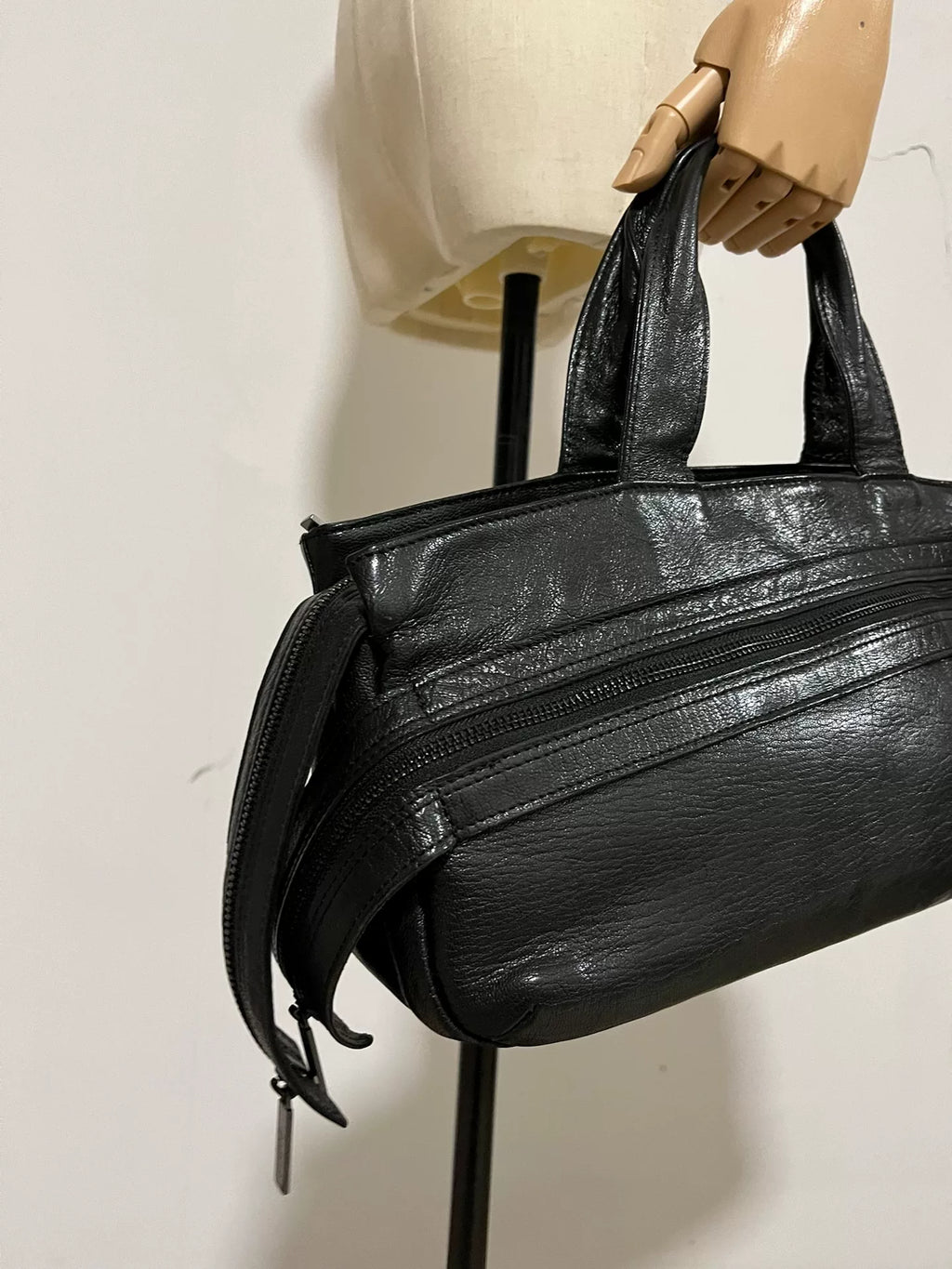 Yohji Yamamoto Zipper Handbag