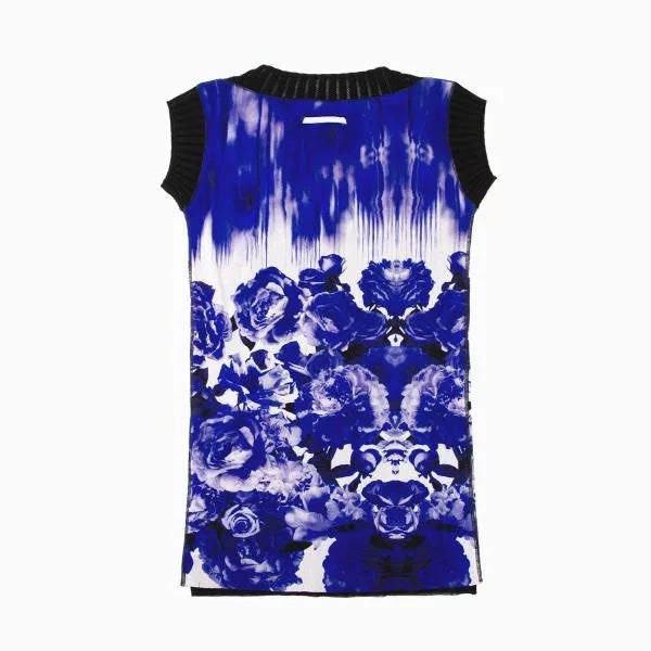 Jean Paul Gaultier Blue Mesh Top