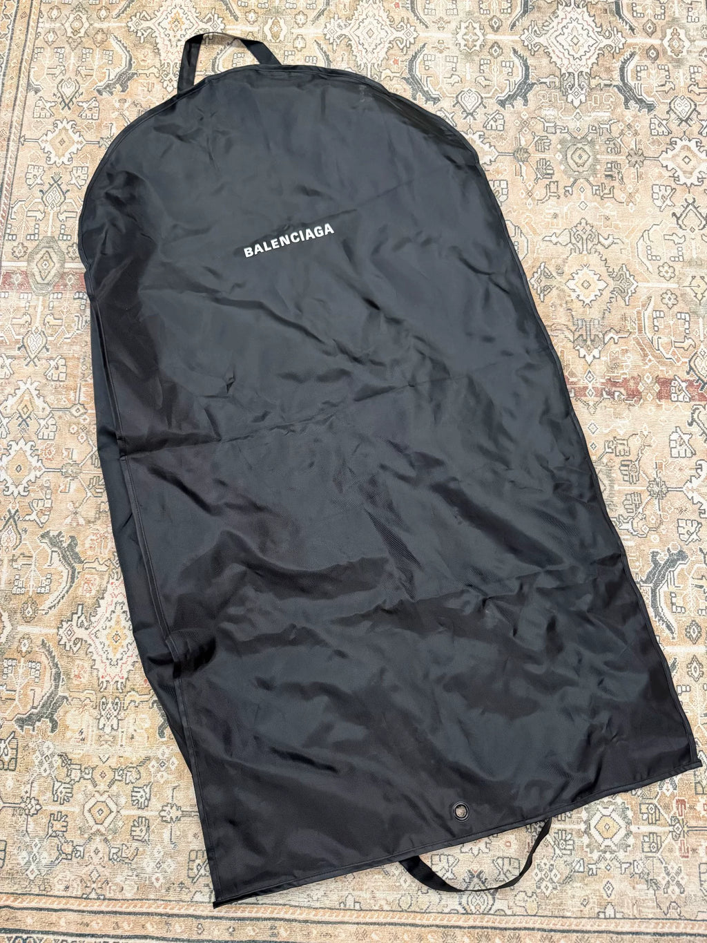 Balenciaga sleeve patch silk suit jacket