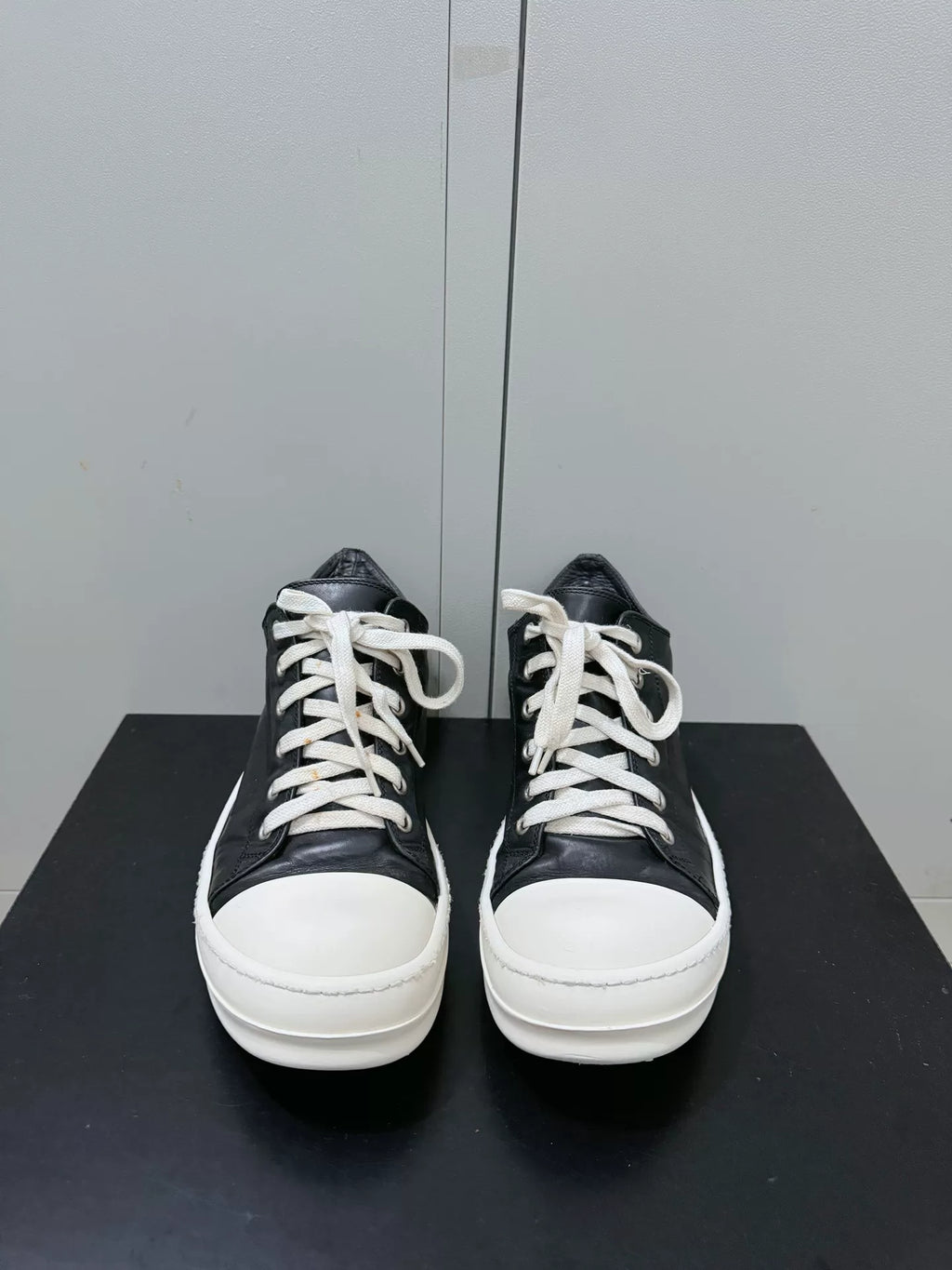 Rick Owens Leather Sneakers