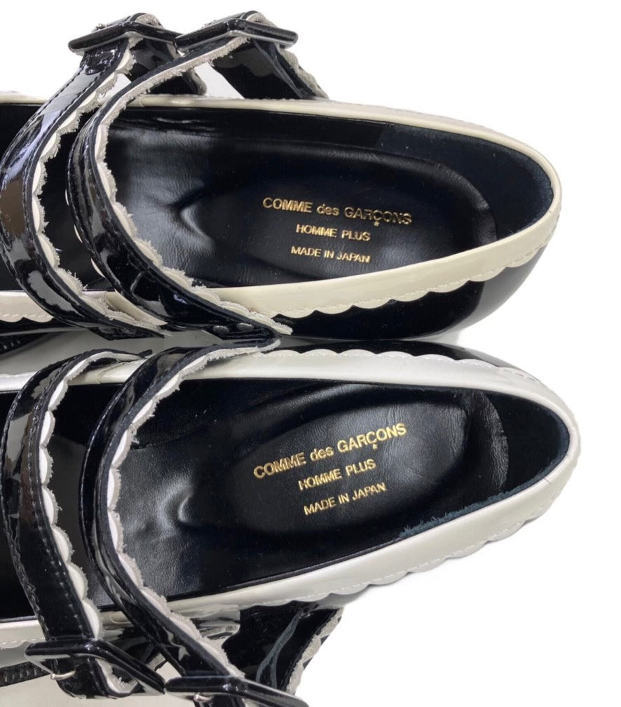 Comme des Garcons Runway Bow Mary Jane Leather Shoes
