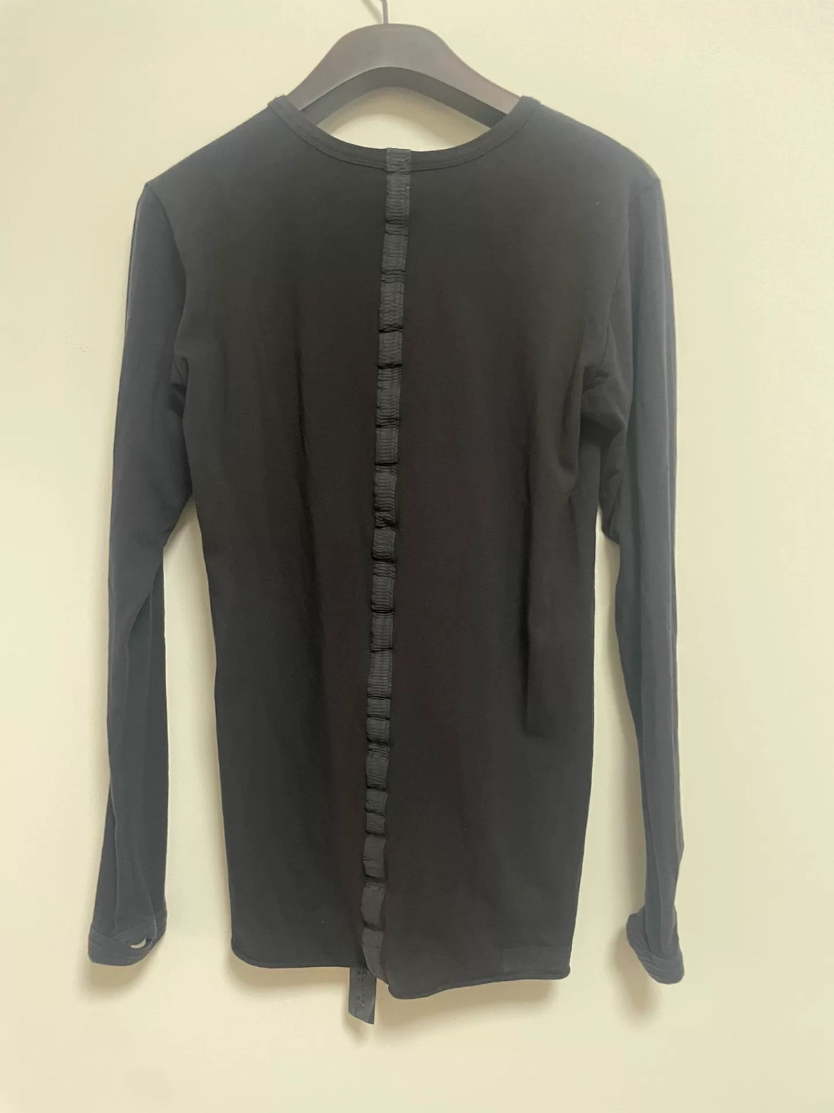 Isaac Sellam Scar Stitch Cotton Long Sleeve Shirt