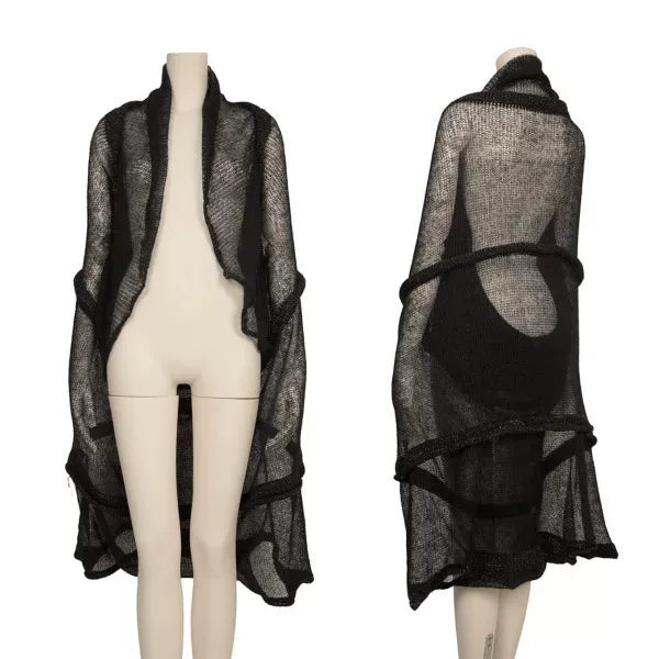 Issey Miyake Vintage Black Knit Sweater