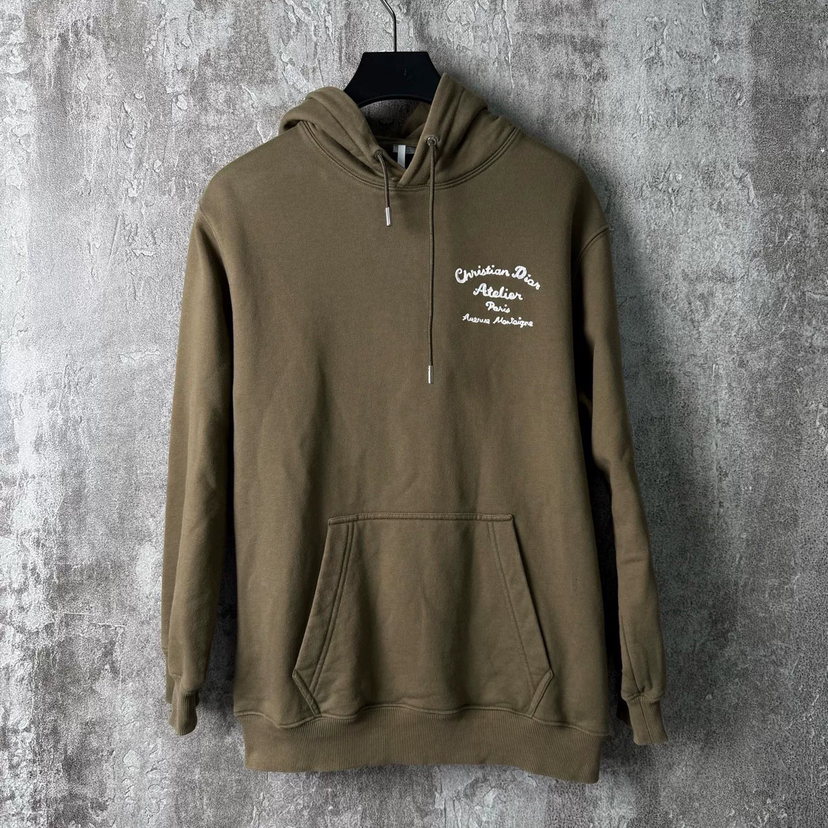 Dior Classic Embroidered Letter Print Hoodie