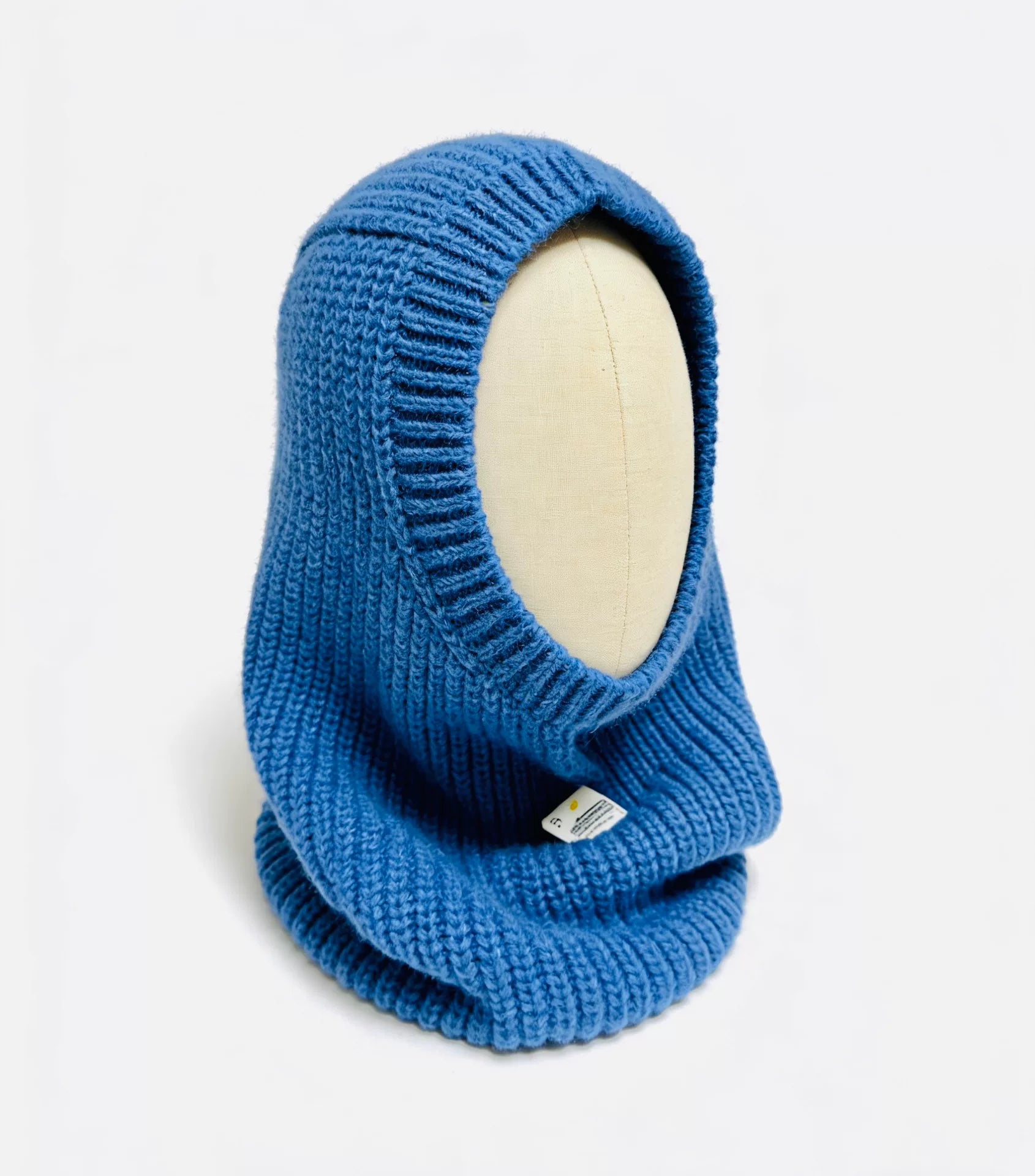 The Soloist 22FW Balaclava Blue Wool Balaclava