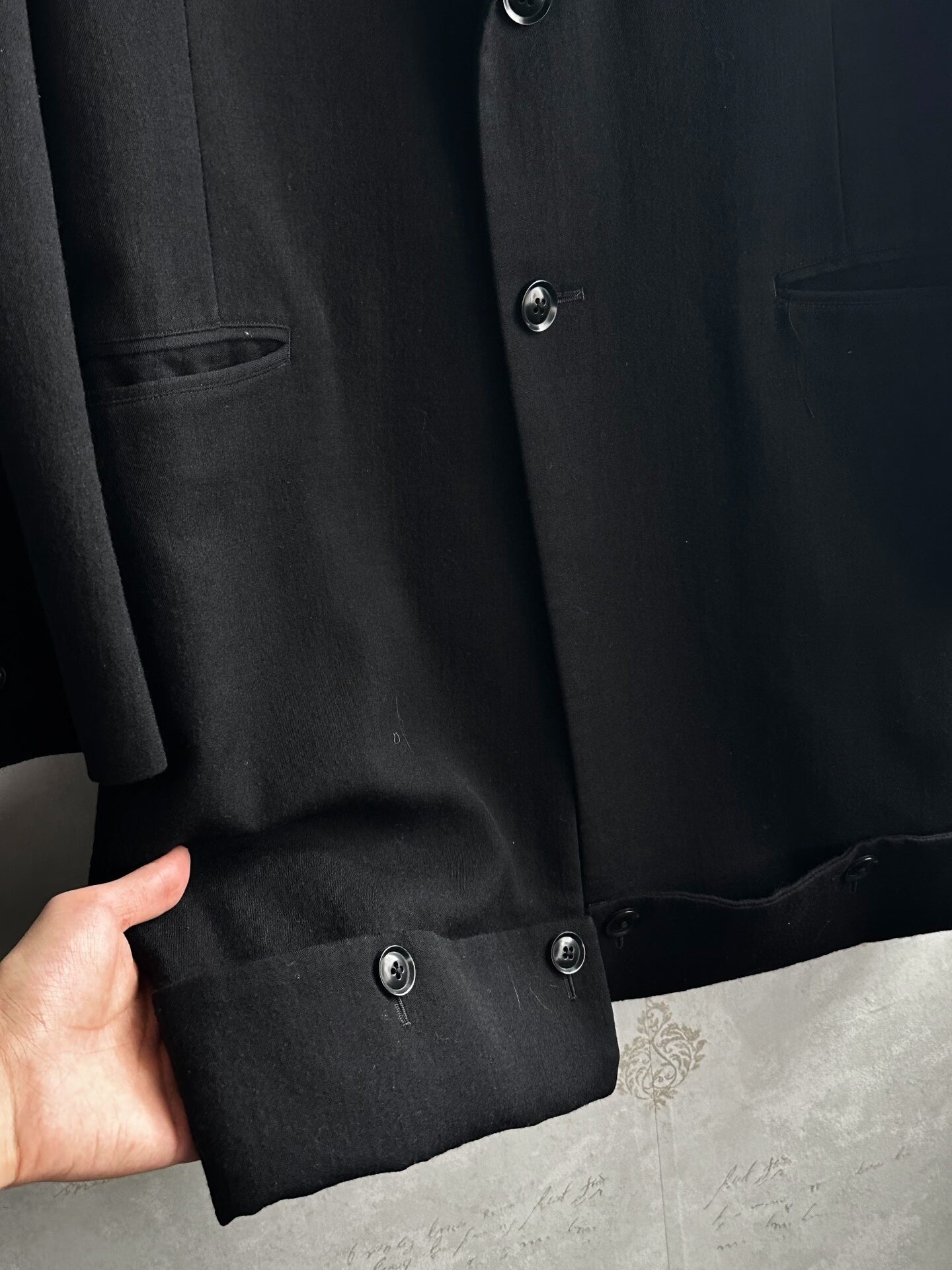 Yohji Yamamoto Pour Homme Mainline Coat