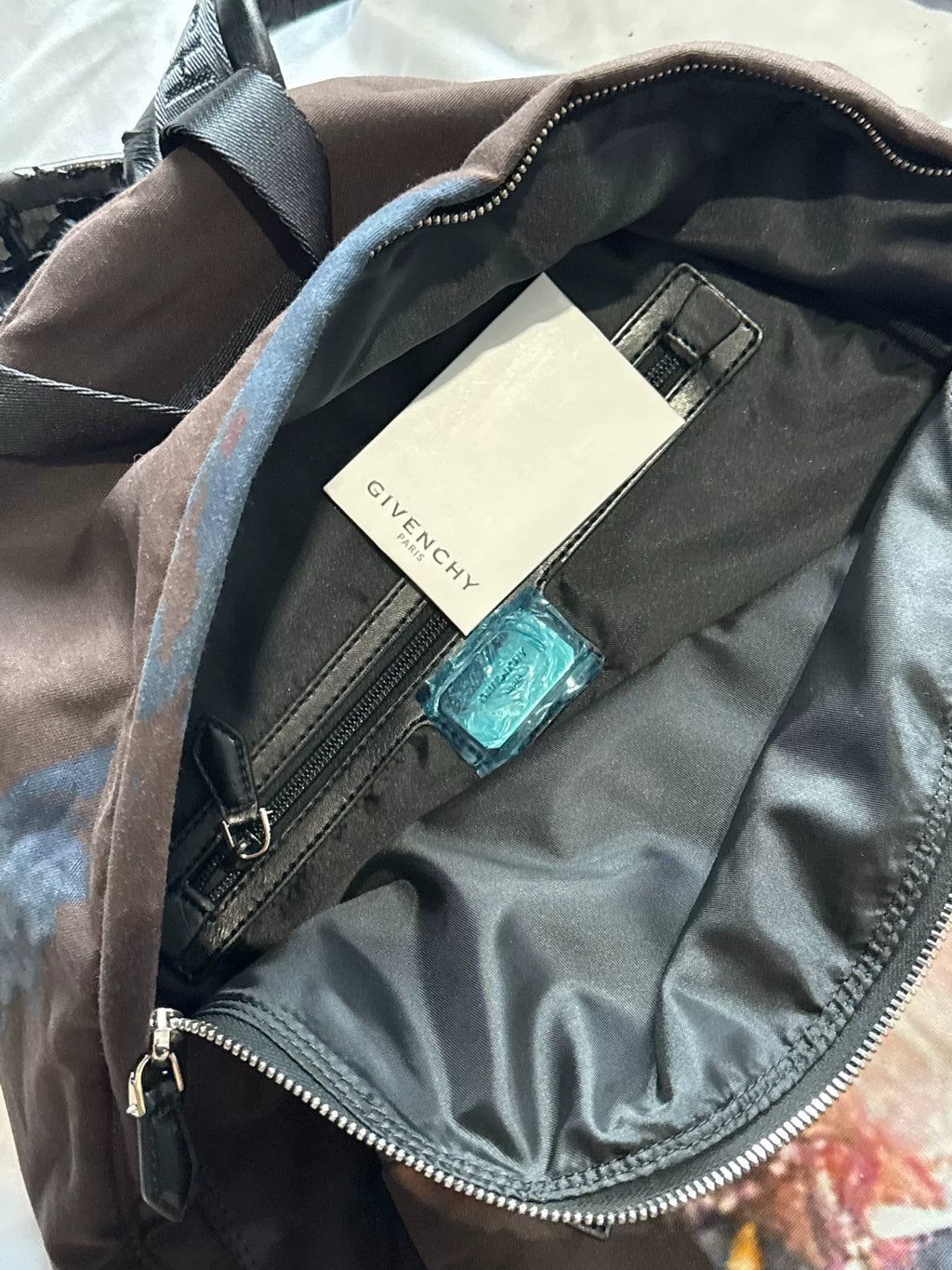 Givenchy Dark Dog Head Print Backpack