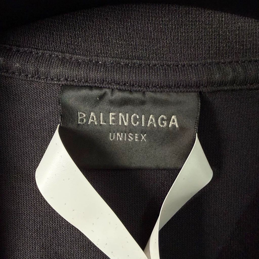 Balenciaga Los Angeles Night Scene Print Short-Sleeve T-Shirt