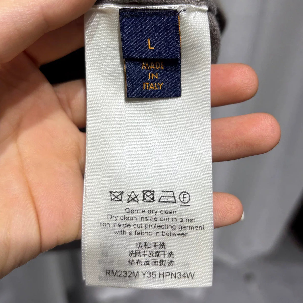 Louis Vuitton Brown Cashmere Top