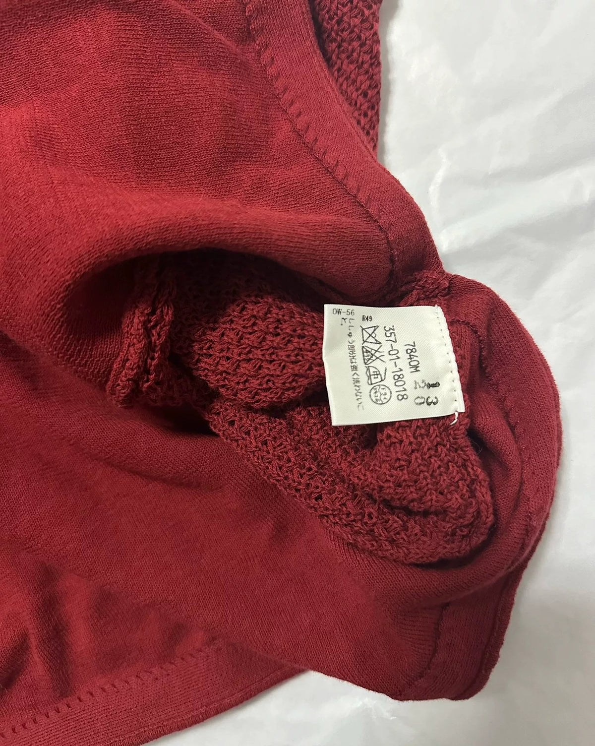 Vivienne Westwood Cape Burgundy Shawl
