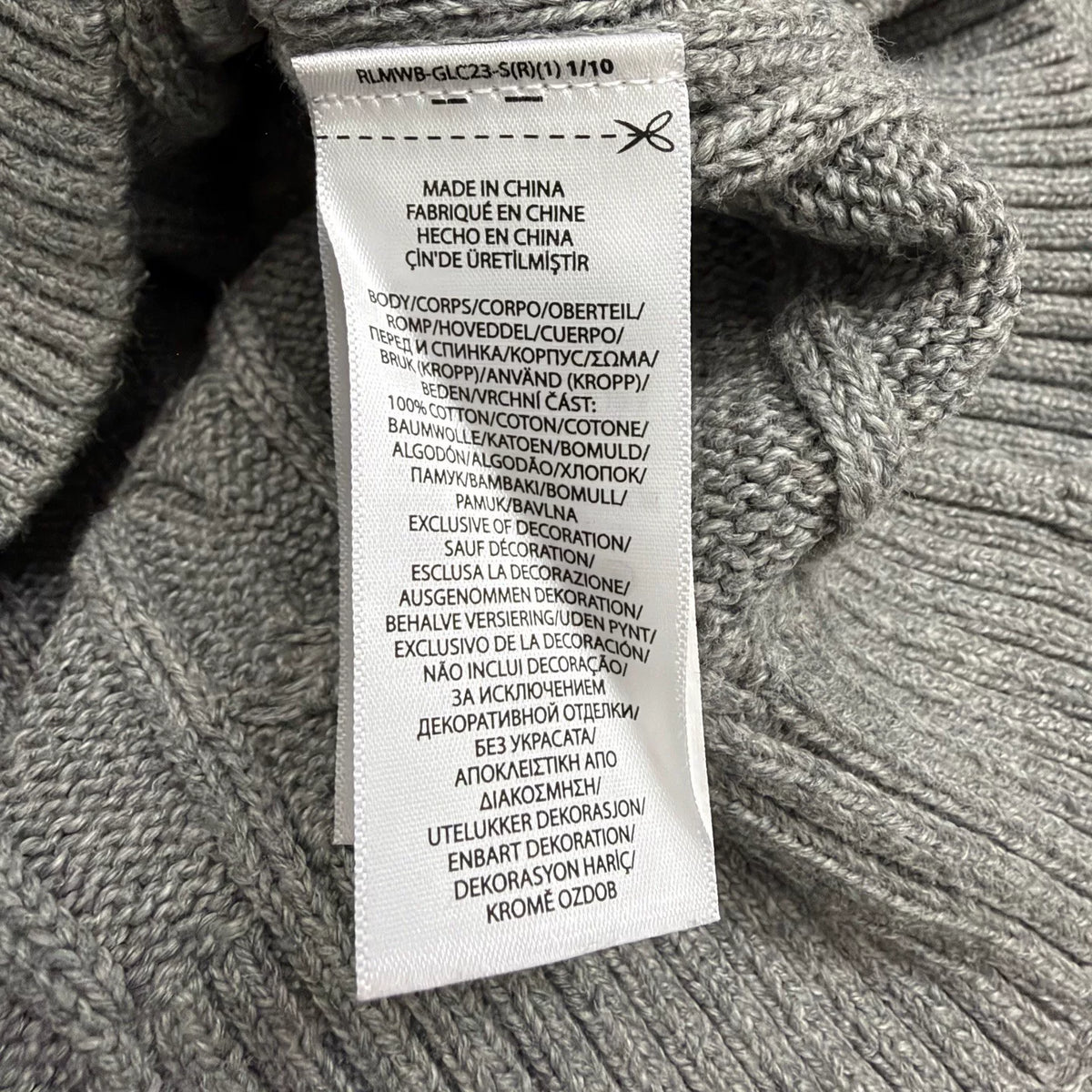 Ralph Lauren Cable Knit Sweater