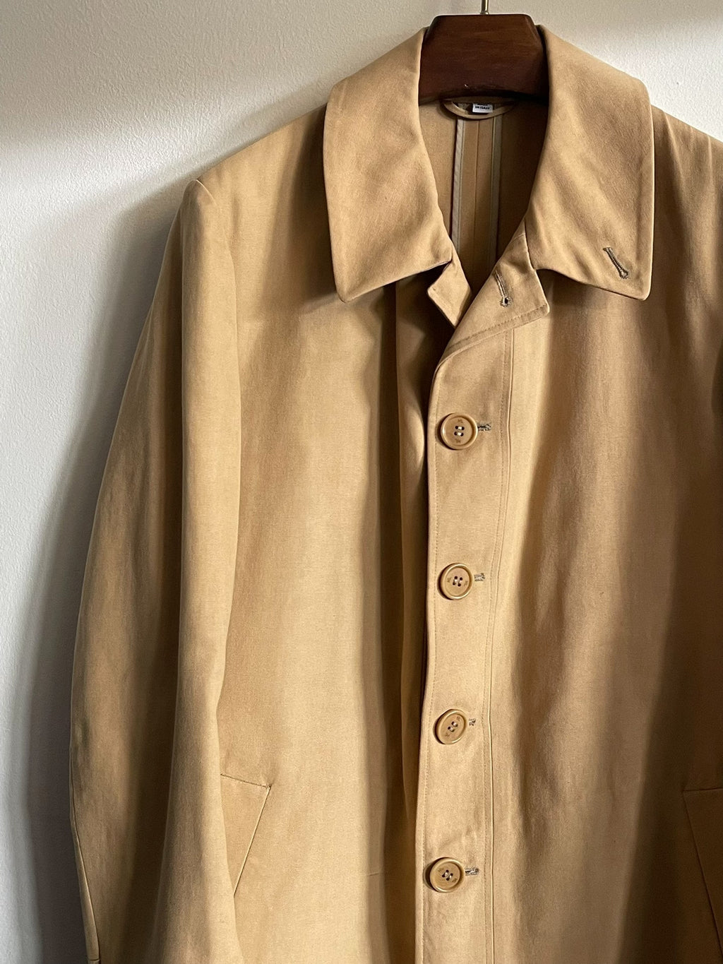 Helmut Lang 2000s Collared Cotton Coat